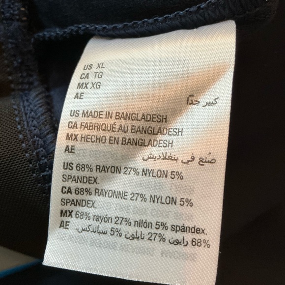 STYLE & CO. Navy Blue Pants XL 39“ long New NWT extra large. pull on style - Picture 5 of 7